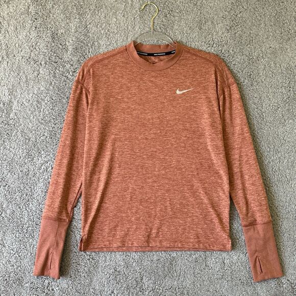 Nike Top Womens XS Dry Fit Element Running Lounge Athleisure Sporty Comfy Casual - Picture 2 of 11